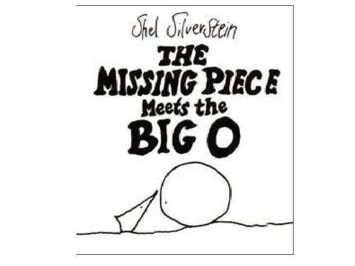 The Missing Piece Meets The Big O Pdf